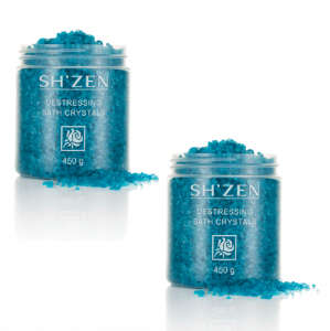 Sh'Zen Destressing Bath Crystals (450g) x 2