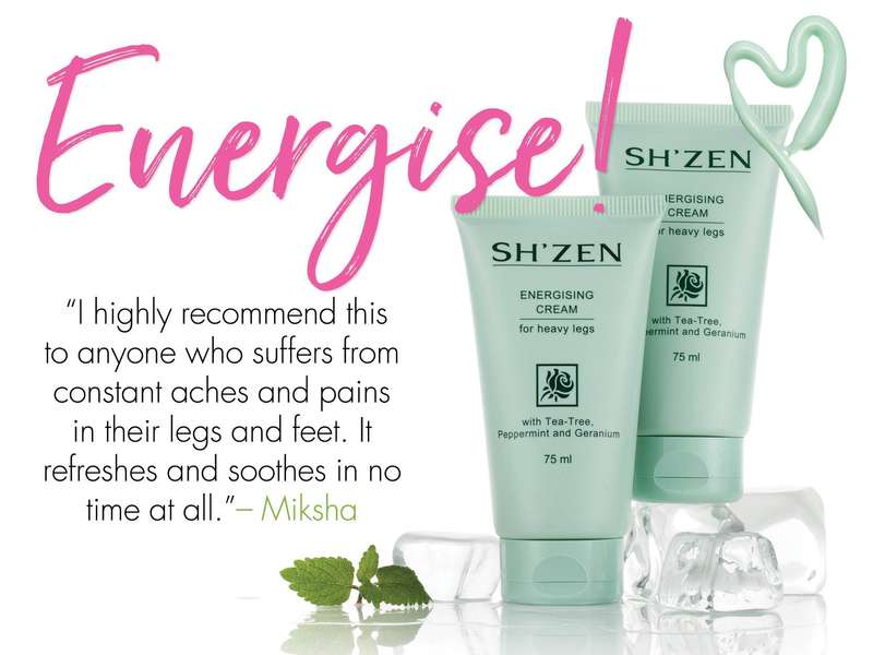 Sh'Zen Energising cream for legs (75ml)