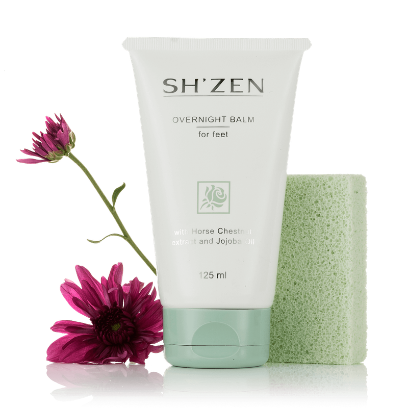 Sh'Zen Overnight Balm for feet & Scrub Stone