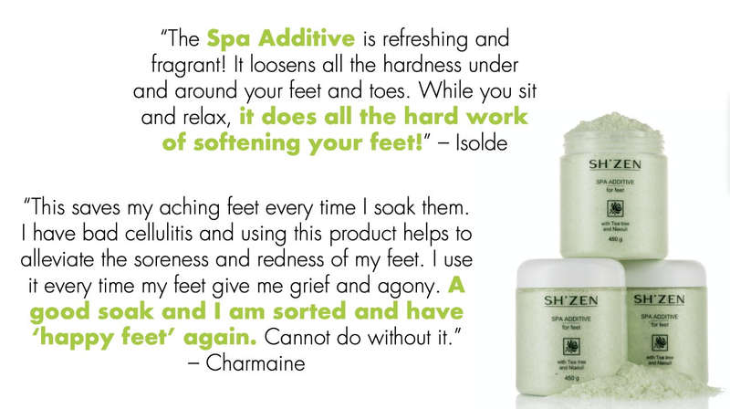 Sh'Zen Spa Additive for feet (450g)