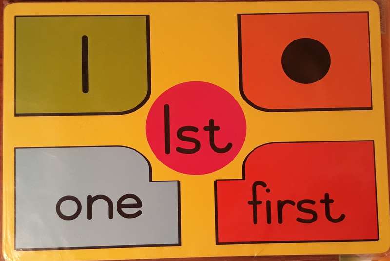 A4 Number Cards