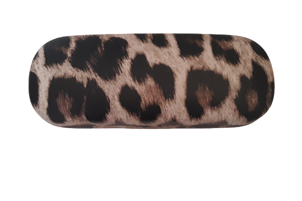 Leopard Print Glasses Case
