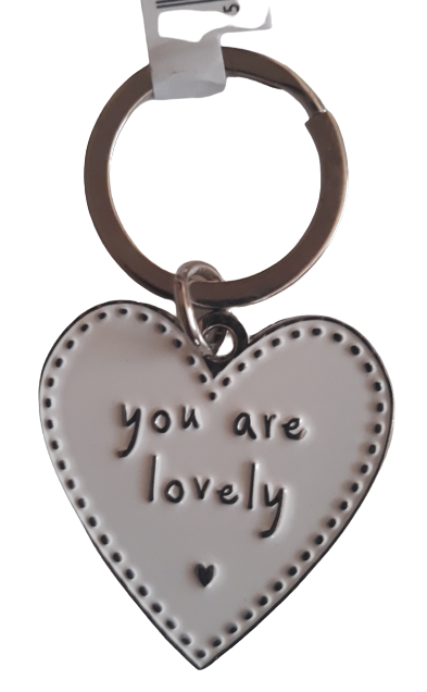 Enamel Keyring - You Are Lovely