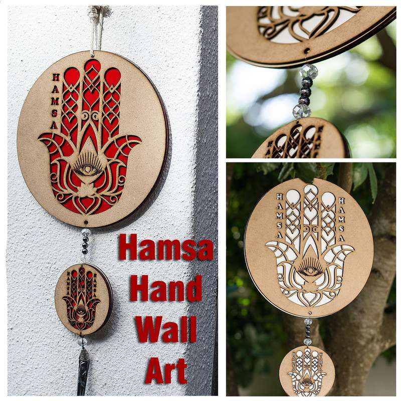 Hamsa Hand Wall Art
