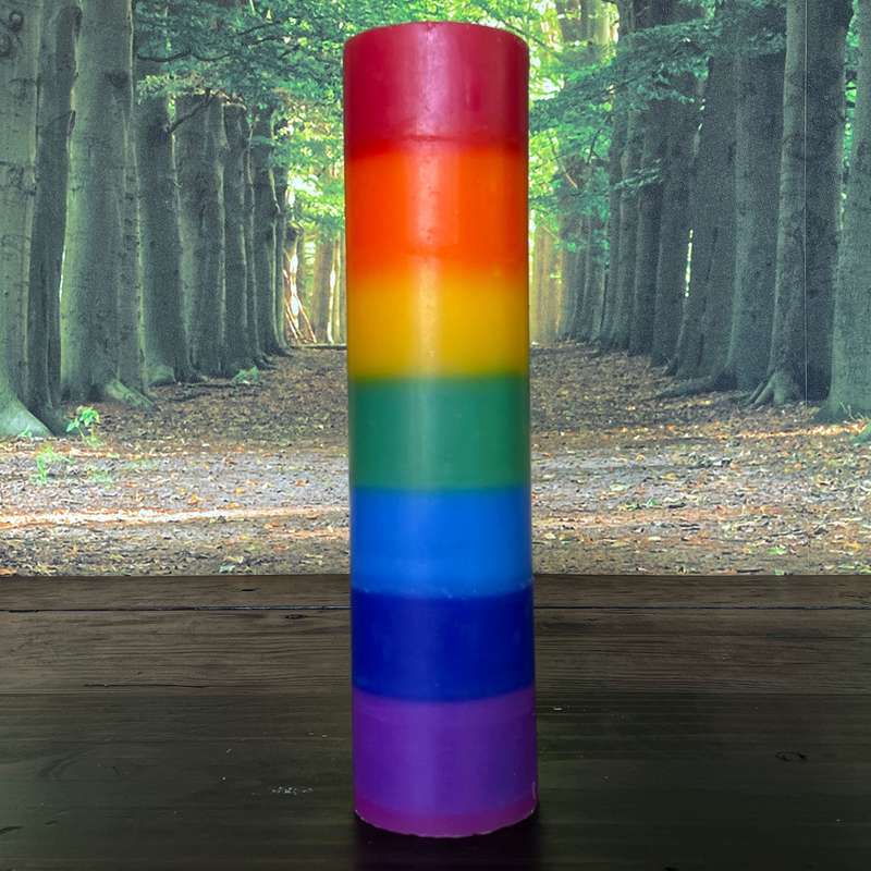 7 Chakra Candle - Large