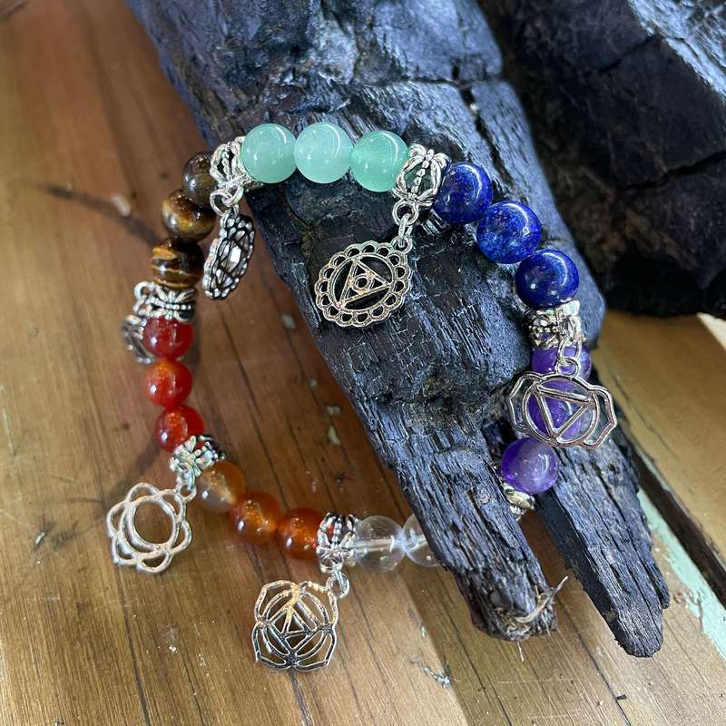 7 Chakra Charm Bracelet