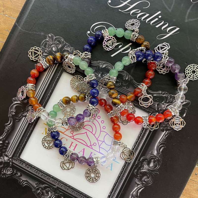 7 Chakra Charm Bracelet