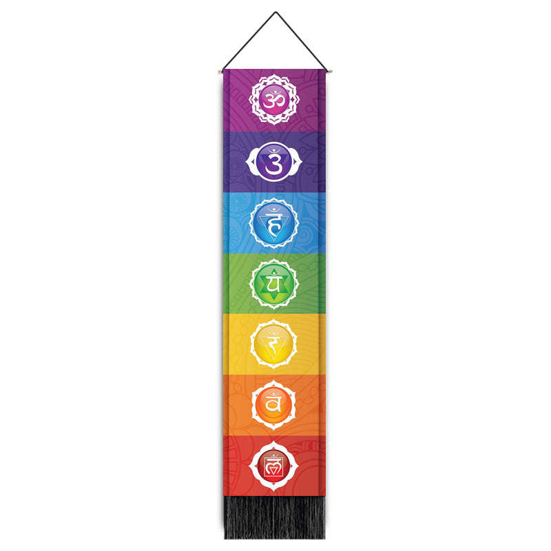 Wall Hanging Tapestry (7 Chakra -Style 5)