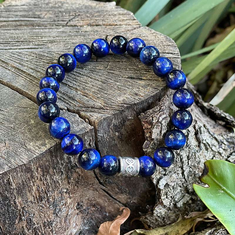 The Abundance Bracelet (10mm) Blue