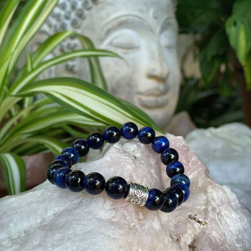 The Abundance Bracelet (10mm) Blue