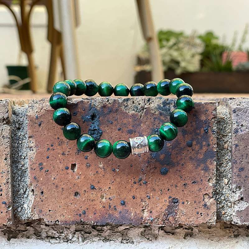 The Abundance Bracelet (10mm) Green