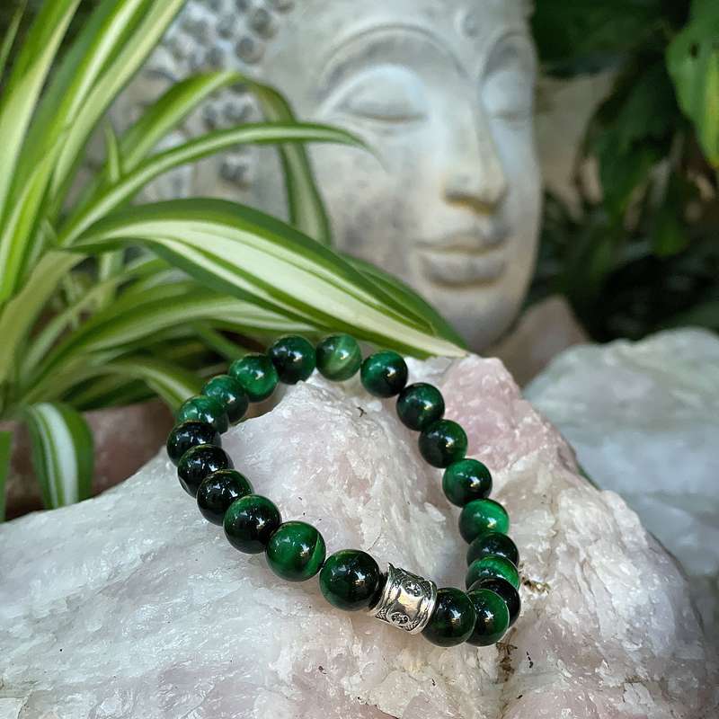 The Abundance Bracelet (10mm) Green