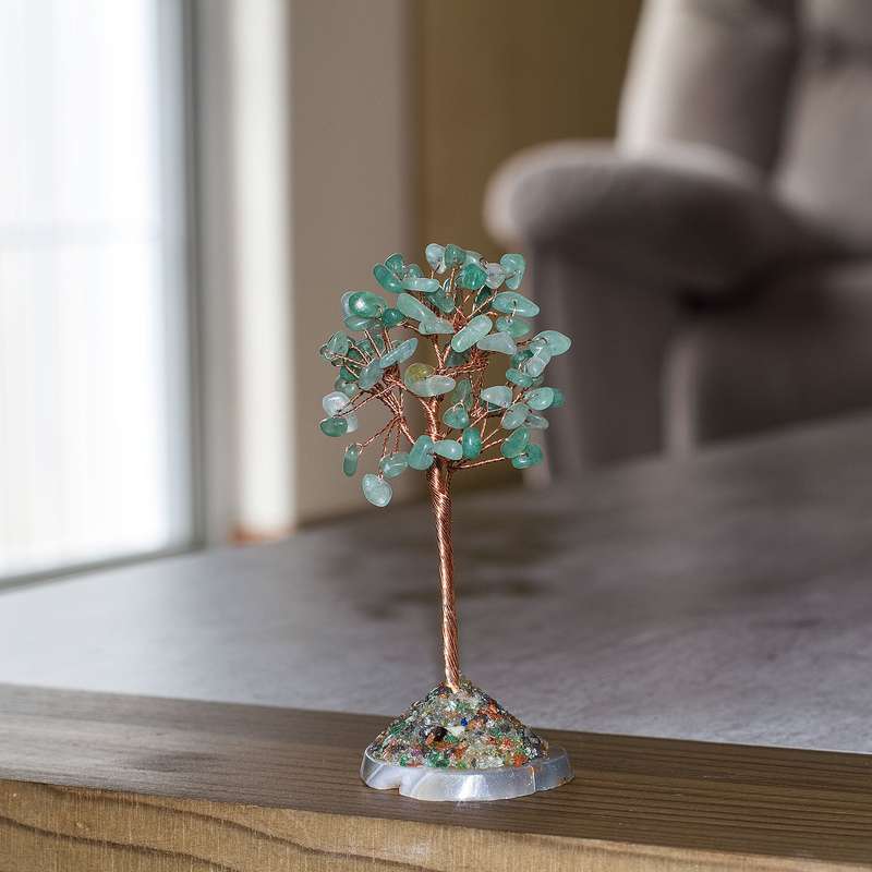 Crystal Chip Tree - Aventurine