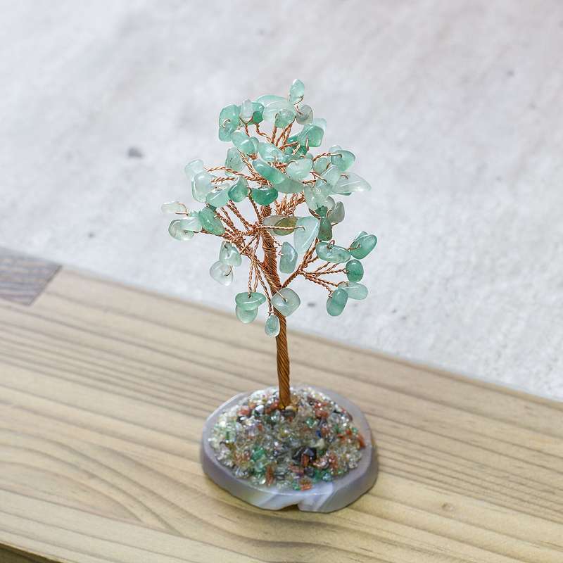 Crystal Chip Tree - Aventurine
