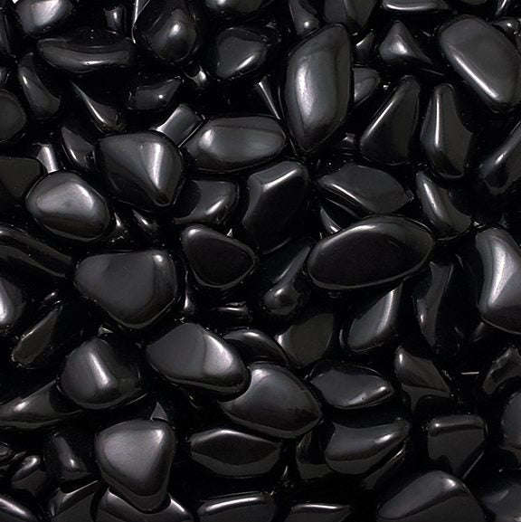 Black Obsidian - Mexico - Tumbled Stone