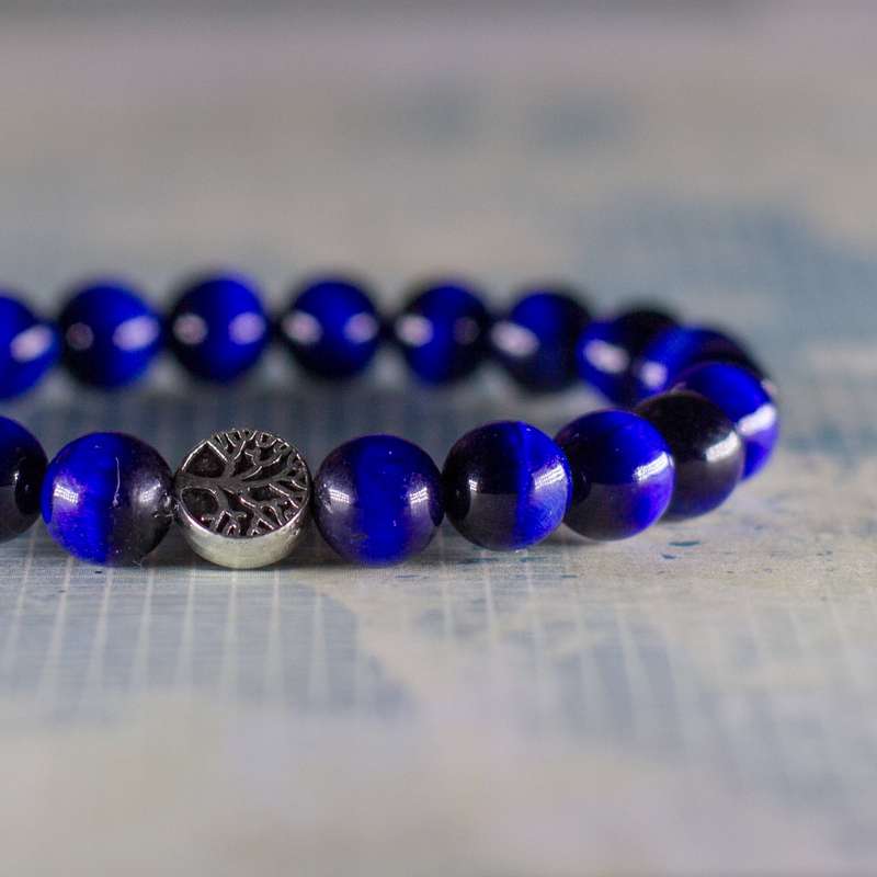 The Abundance Bracelet - Blue Tigers Eye