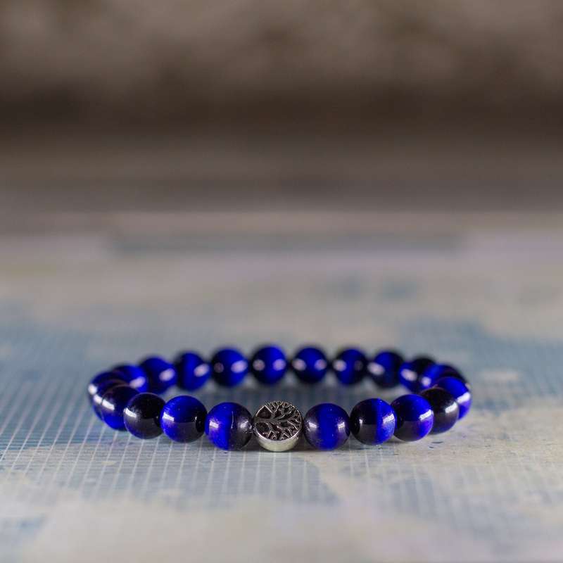 The Abundance Bracelet - Blue Tigers Eye