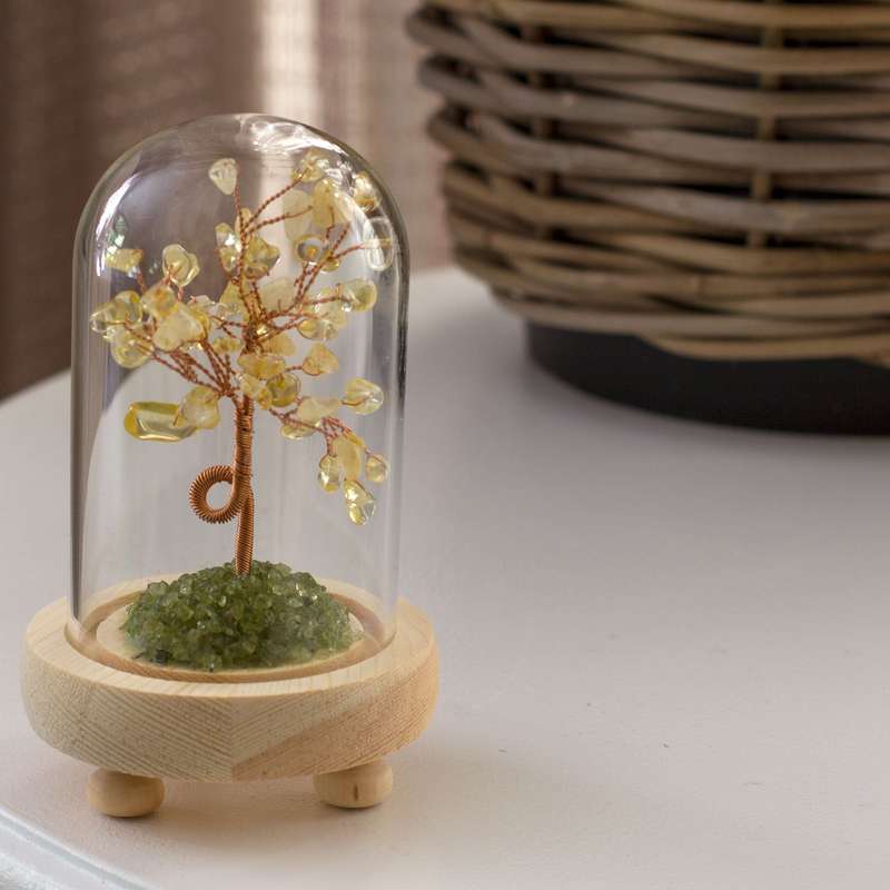 Crystal / Gemstone tree of life - Citrine