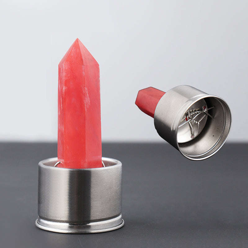 Crystal Essence Water Bottle - Rose Quartz