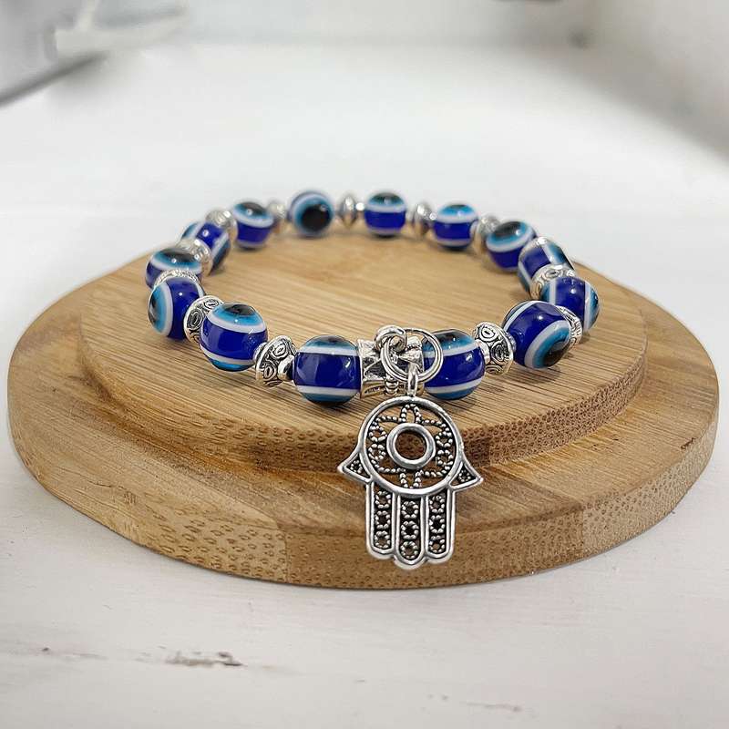 Evil Eye Beaded Bracelet