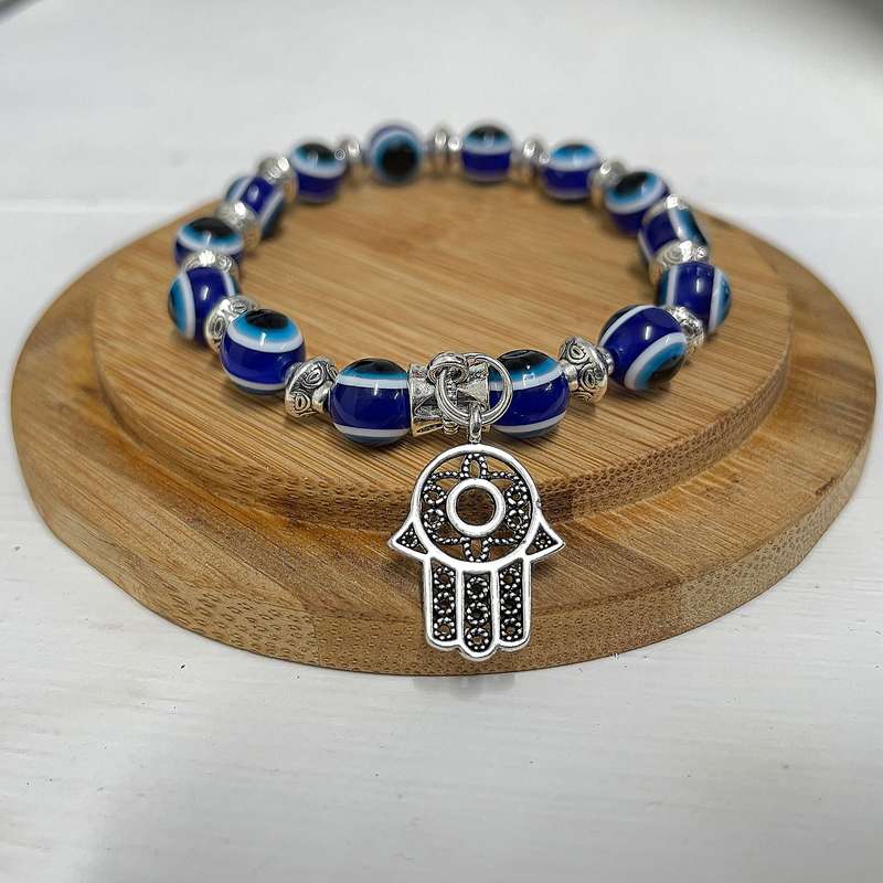 Evil Eye Beaded Bracelet