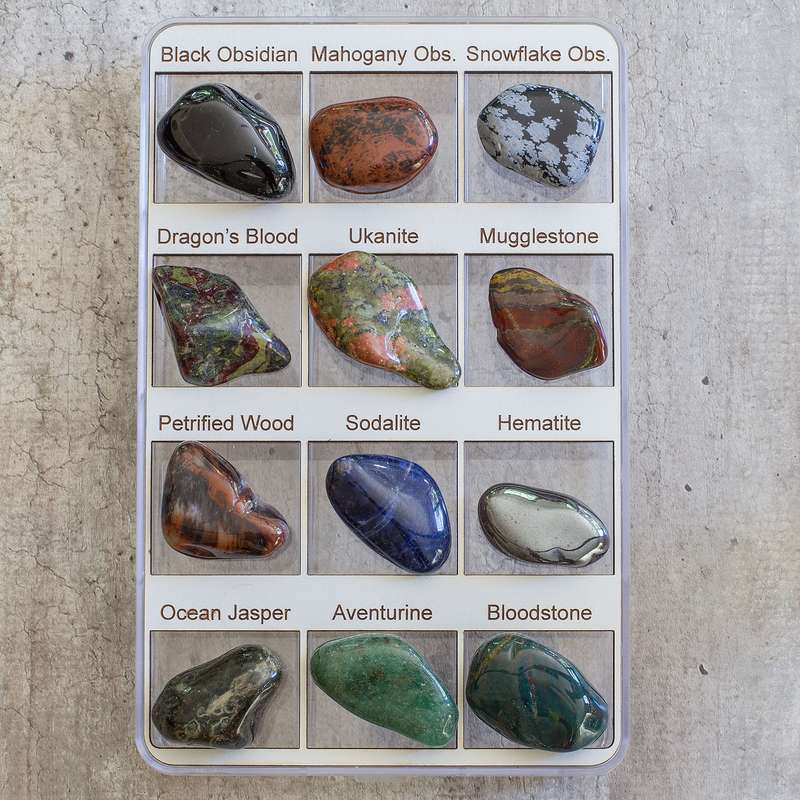 Crystal Gemstone set - Dark