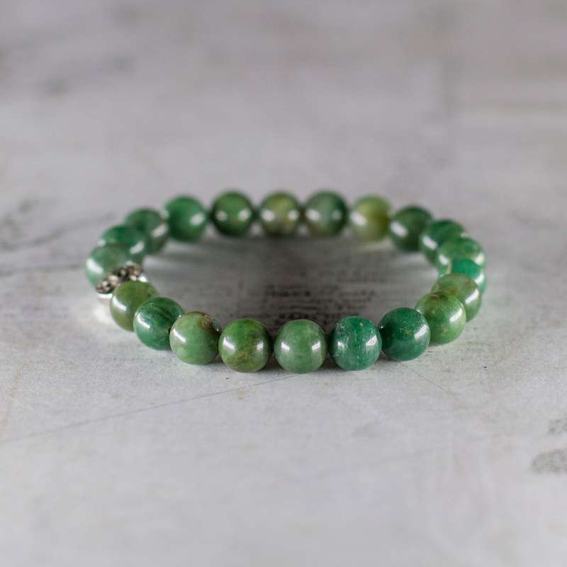 The Calming Bracelet -Green Jade