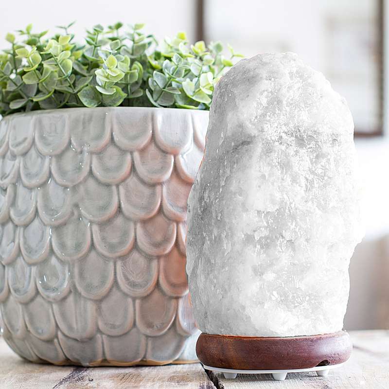 Himalayan Salt Lamp Natural 2-3Kg WHITE