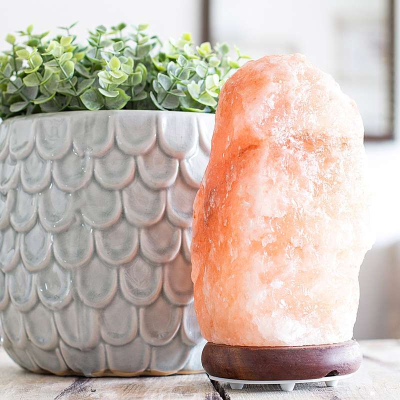 Himalayan Salt Lamp Natural 5-7Kg pink