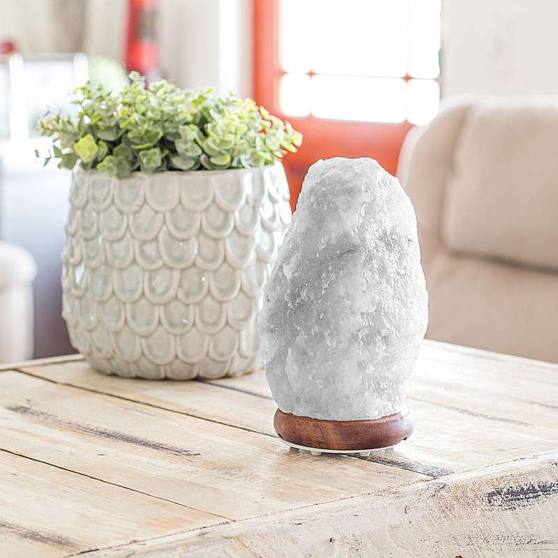 Himalayan Salt Lamp Natural 2-3Kg WHITE