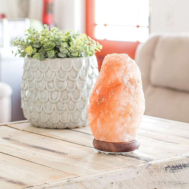 Himalayan Salt Lamp Natural 5-7Kg pink
