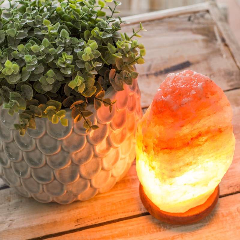 Himalayan Salt Lamp Natural 5-7Kg pink