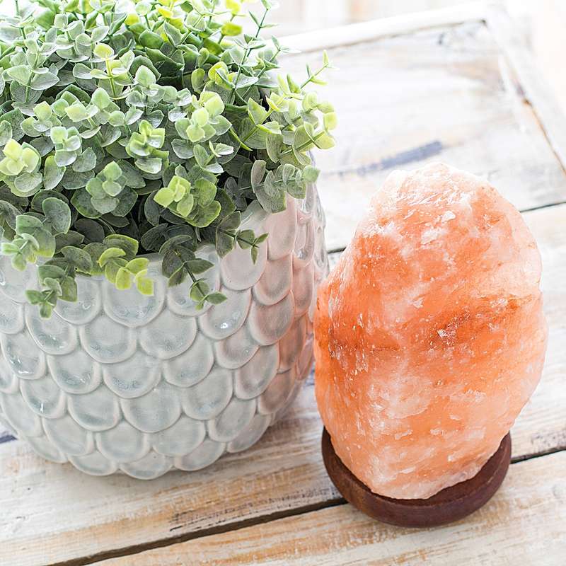 Himalayan Salt Lamp Natural 5-7Kg pink