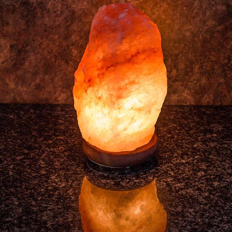 Himalayan Salt Lamp Natural 5-7Kg pink