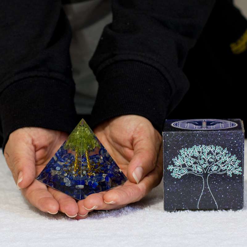 Orgonite Pyramid - Lapis Lazuli