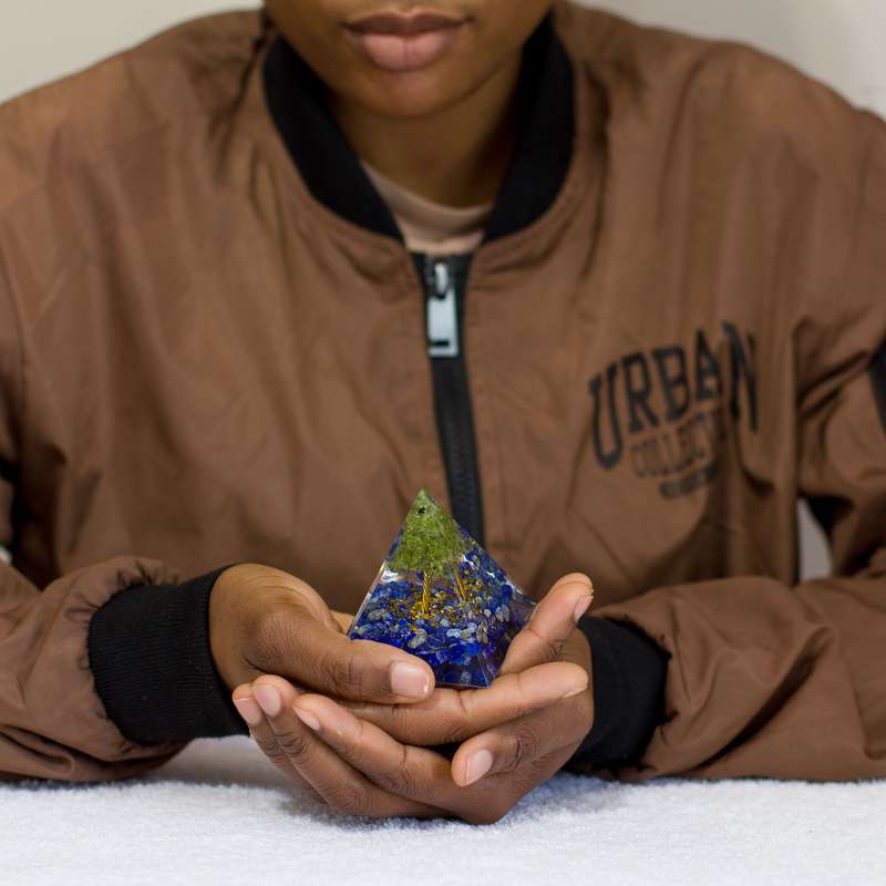 Orgonite Pyramid - Lapis Lazuli