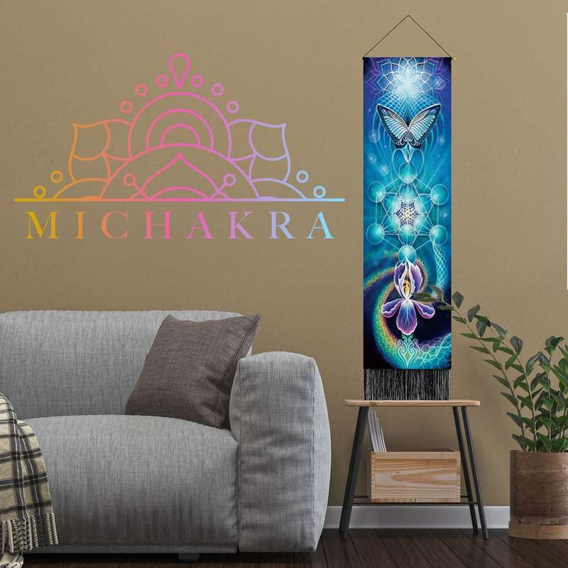 Wall Hanging Tapestry (Lotus Flower)