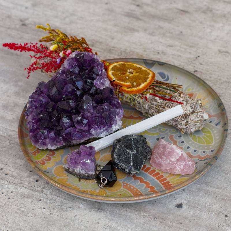 Amethyst Cluster / Druse
