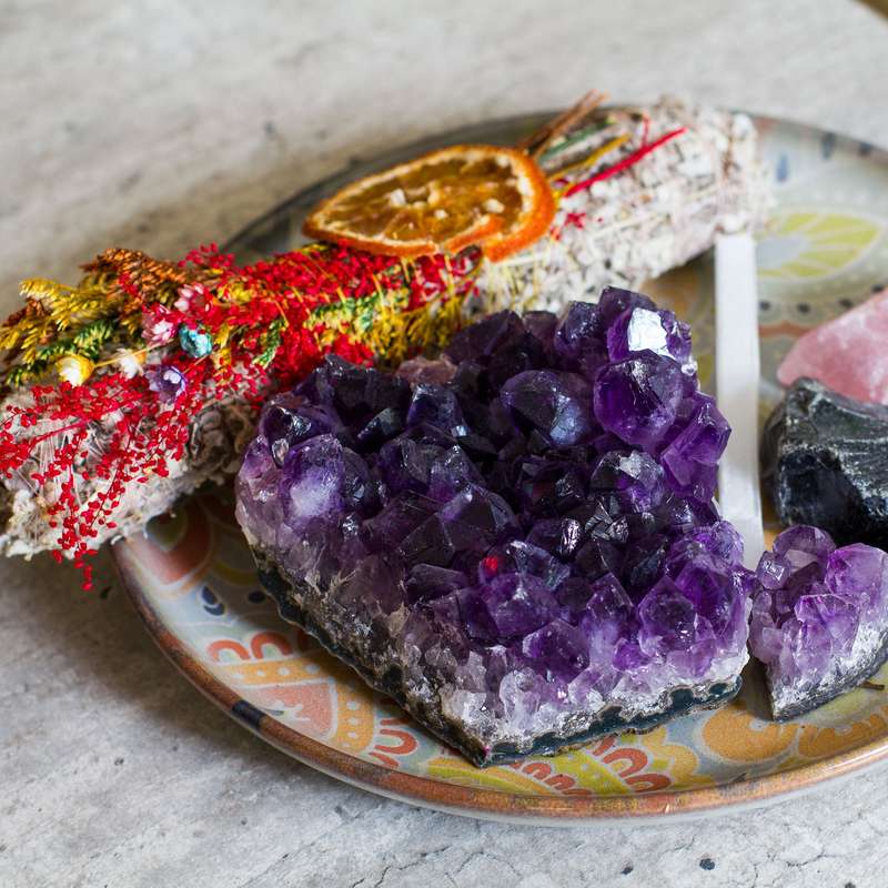 Amethyst Cluster / Druse