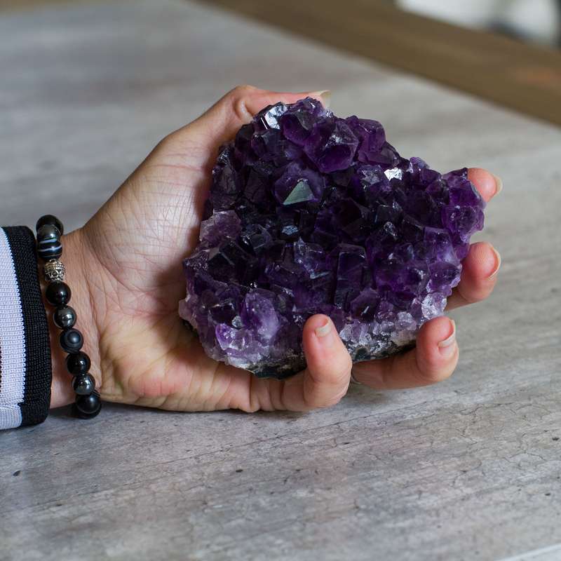 Amethyst Cluster / Druse