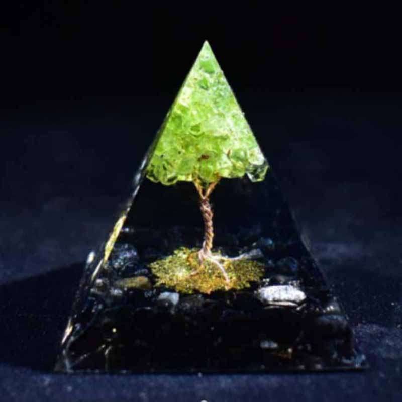 Orgonite Pyramid - Obsidian