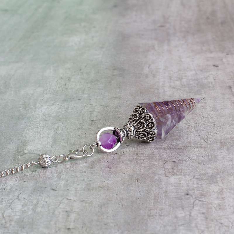 Pendulum - Amethyst - Resin