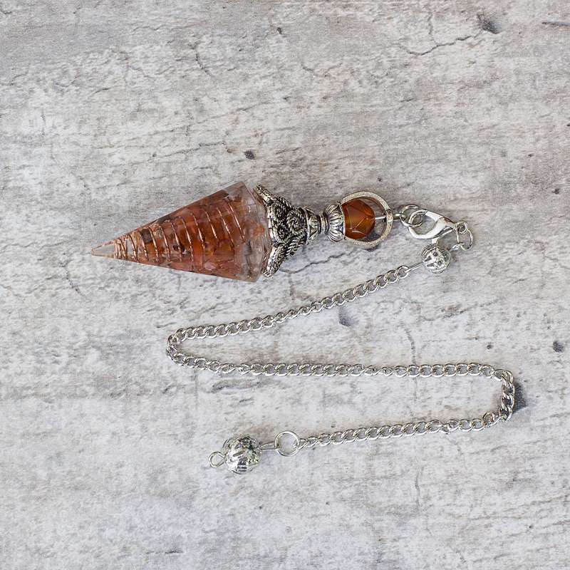 Pendulum - Carnelian - Resin