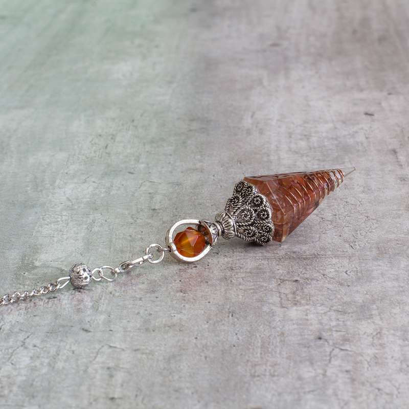 Pendulum - Carnelian - Resin