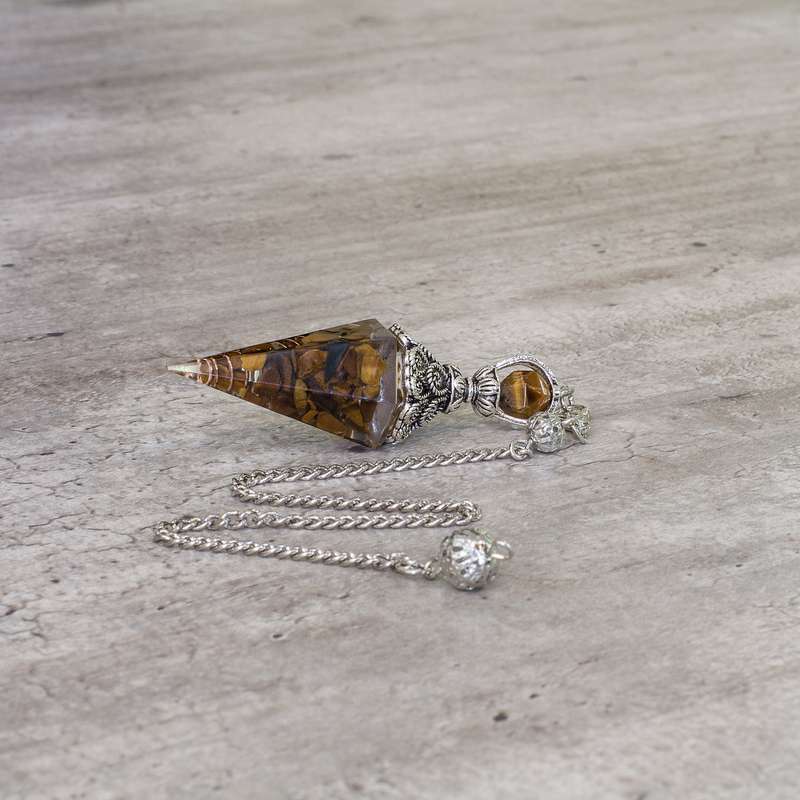 Pendulum - Tigers Eye - Resin