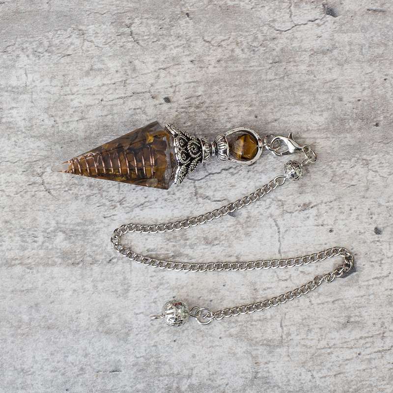 Pendulum - Tigers Eye - Resin