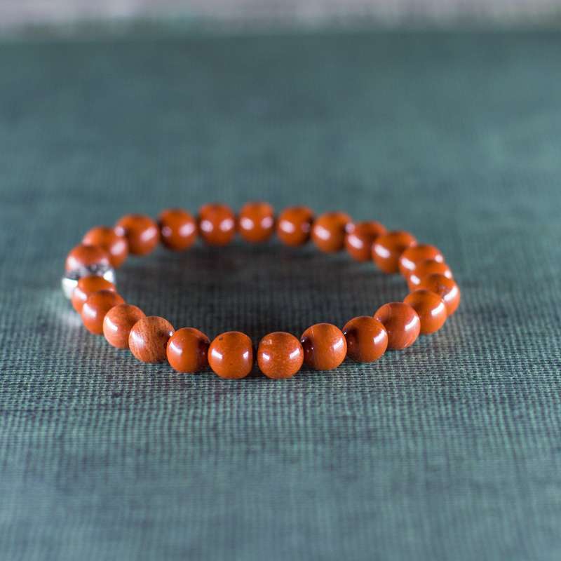 The Pleasure Bracelet - Red Jasper