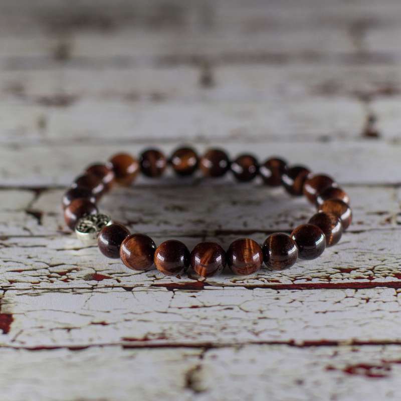 The Abundance Bracelet - Red Tigers Eye