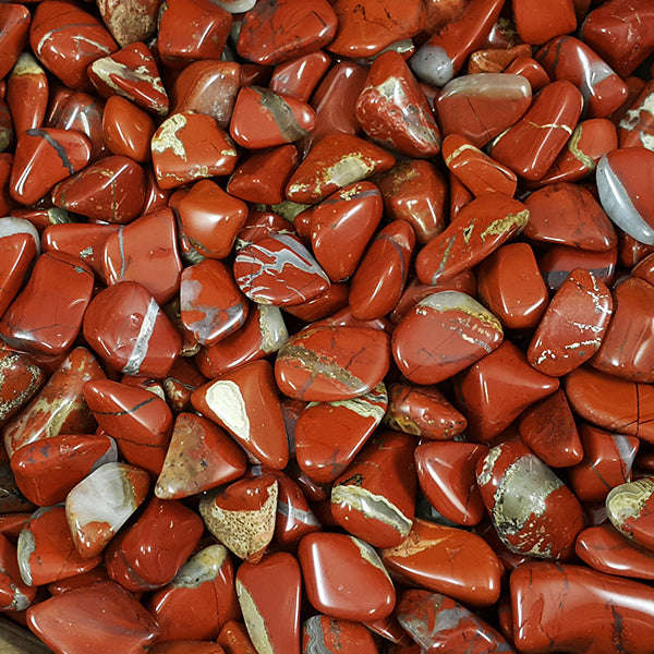 Red Jasper Striped - South Africa - Tumbled Stone