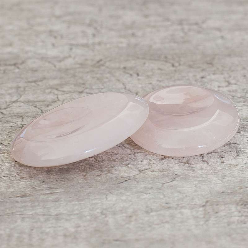 Rose Quartz Worry Stone